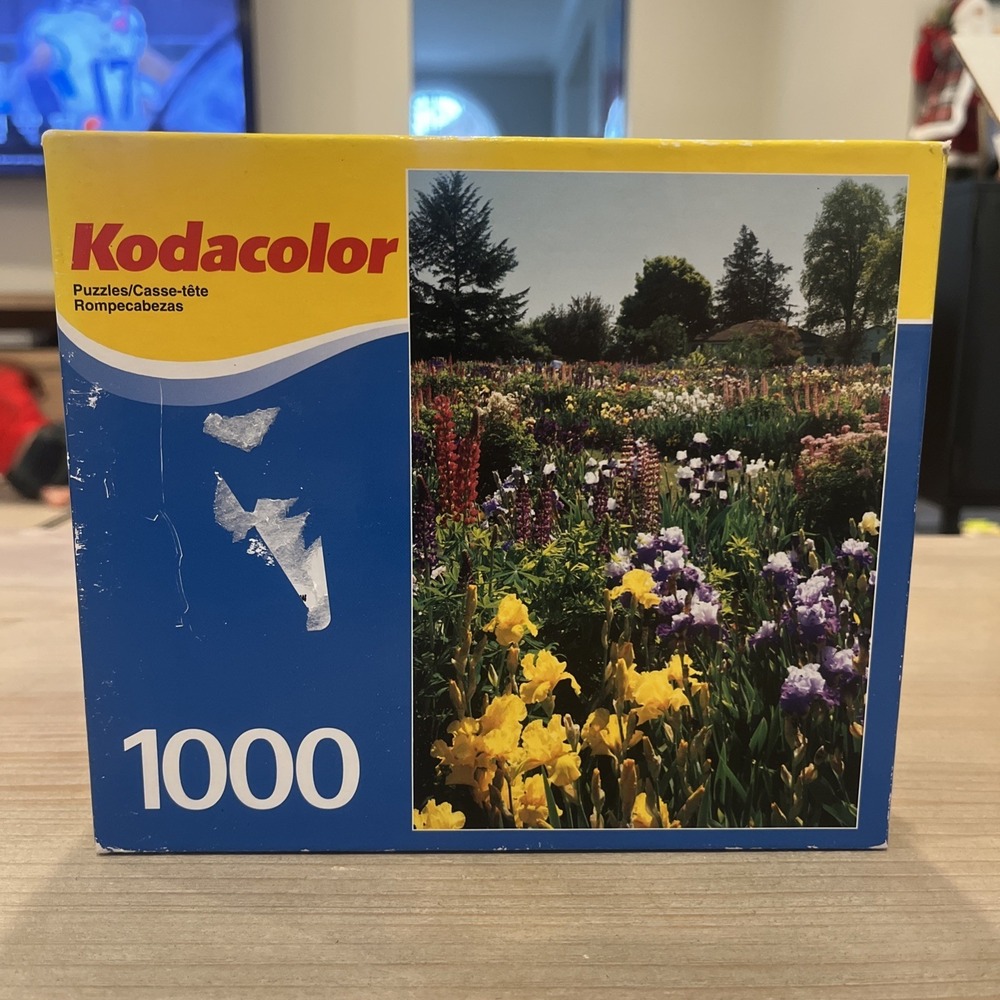 KodaColor 1000 Piece Puzzle Casse-tete Rompecabezas NIB Flowers